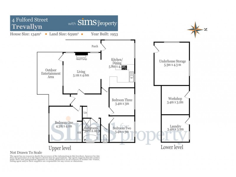 4 Fulford Street, Trevallyn TAS 7250 Floorplan