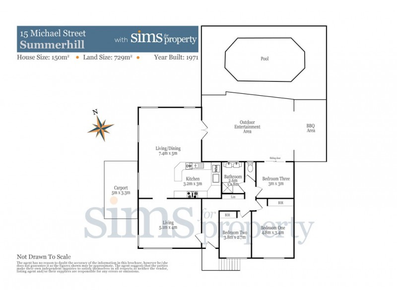 15 Michael Street, Summerhill TAS 7250 Floorplan