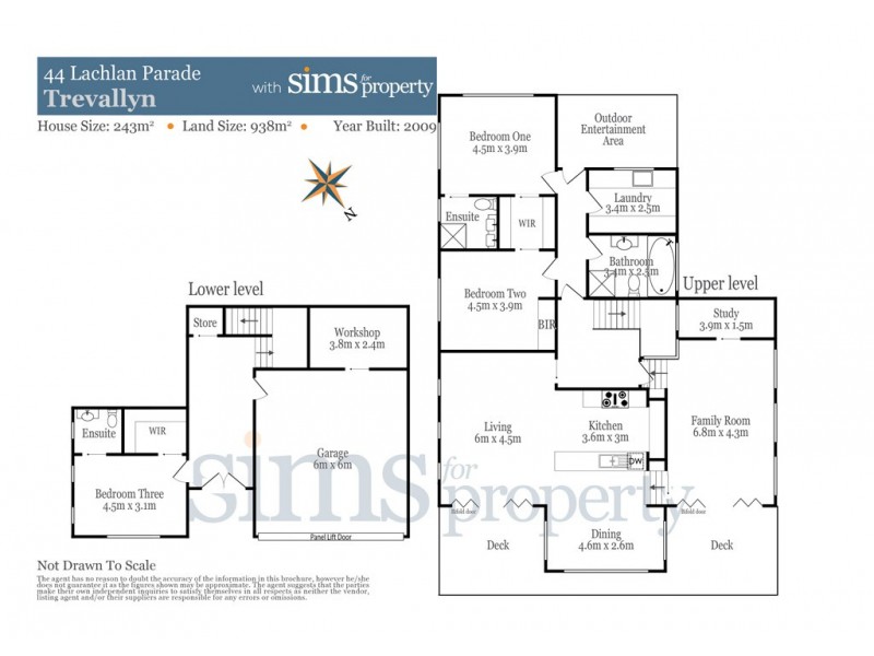 44 Lachlan Parade, Trevallyn TAS 7250 Floorplan