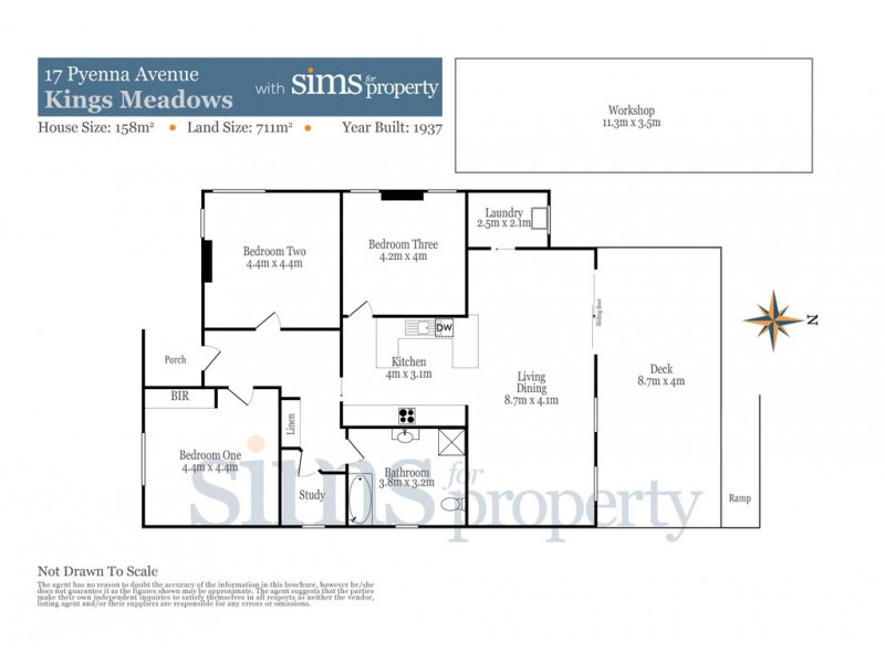 17 Pyenna Avenue, Kings Meadows TAS 7249 Floorplan