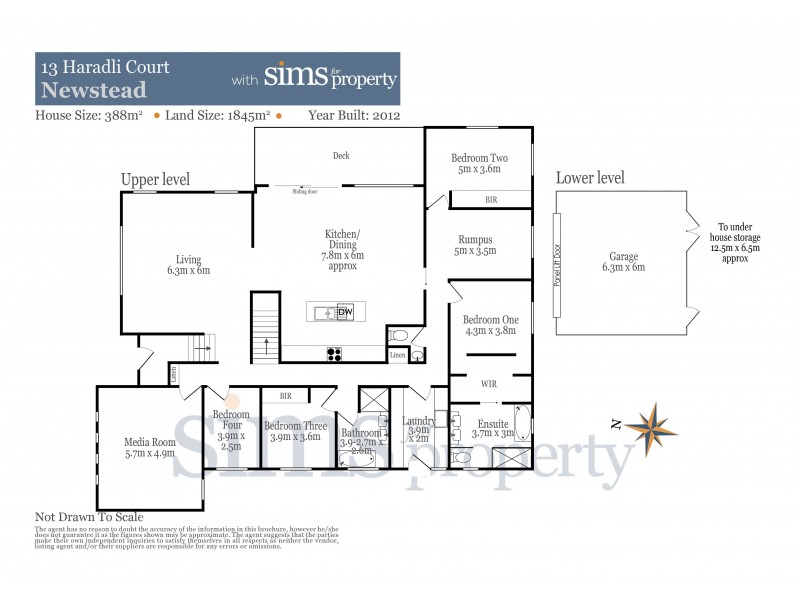 13 Haradli Court, Newstead TAS 7250 Floorplan