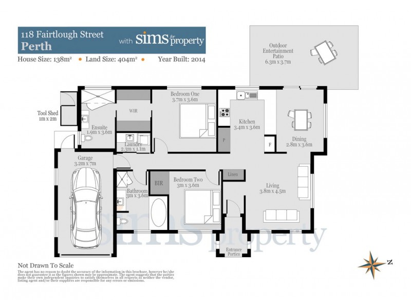 118 Fairtlough Street, Perth TAS 7300 Floorplan