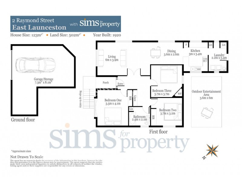 2 Raymond Street, East Launceston TAS 7250 Floorplan