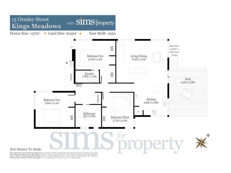 15 Ormley Street, Kings Meadows TAS 7249 Floorplan