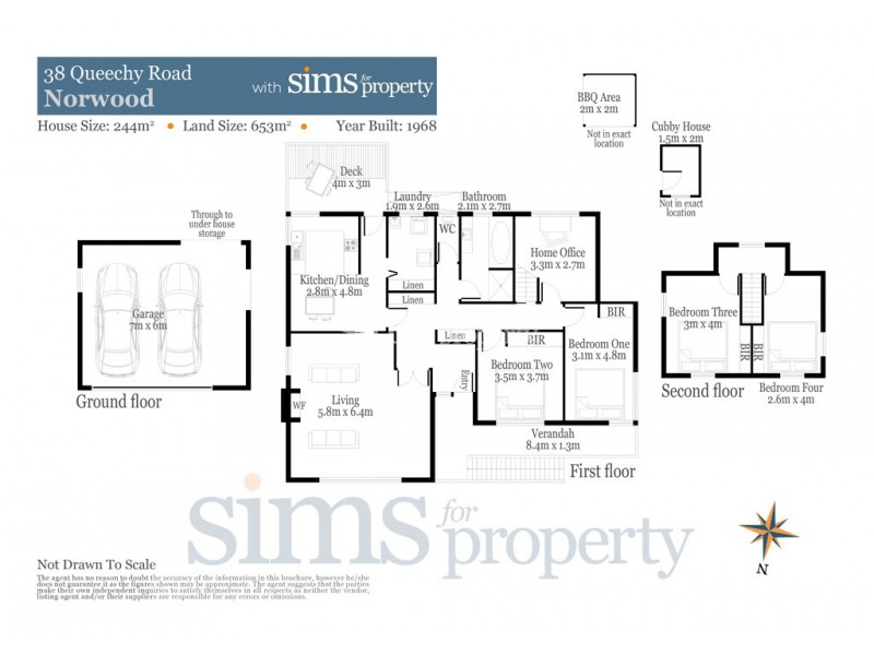 38 Queechy Road, Norwood TAS 7250 Floorplan