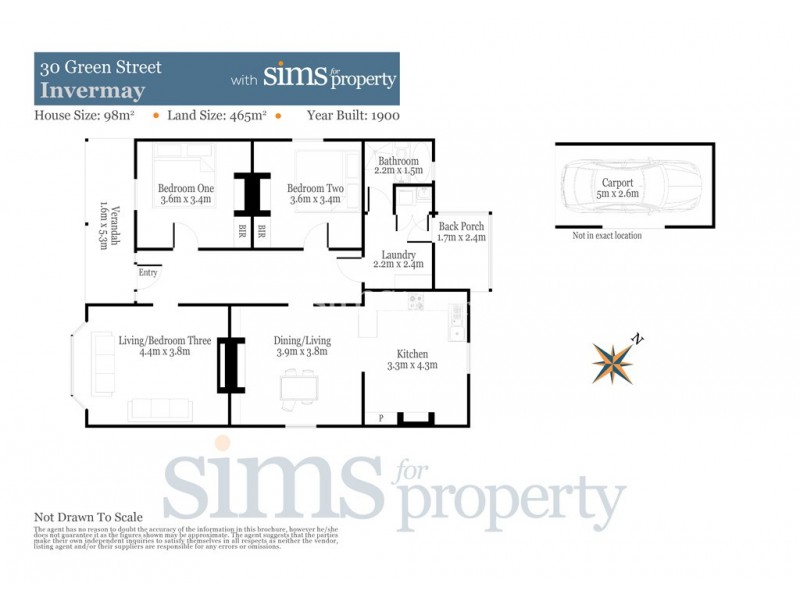 30 Green Street, Invermay TAS 7248 Floorplan