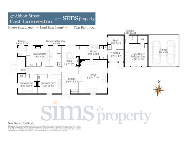 37 Abbott Street, East Launceston TAS 7250 Floorplan