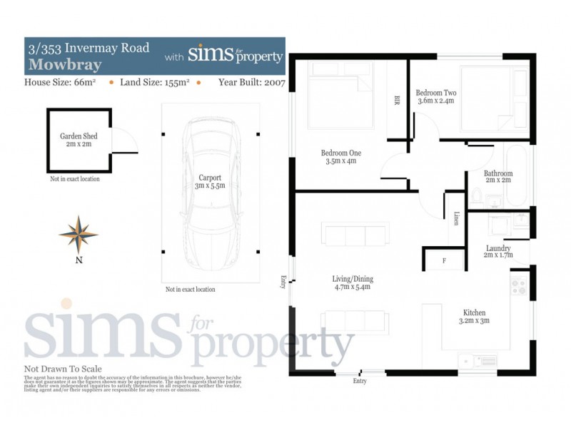 3/353 Invermay Road, Mowbray TAS 7248 Floorplan