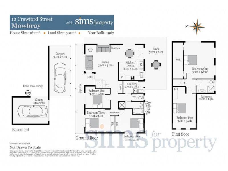 12 Crawford Street, Mowbray TAS 7248 Floorplan