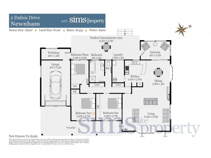 2 Dafnis Drive, Newnham TAS 7248 Floorplan