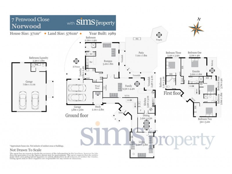 7 Penwood Close, Norwood TAS 7250 Floorplan