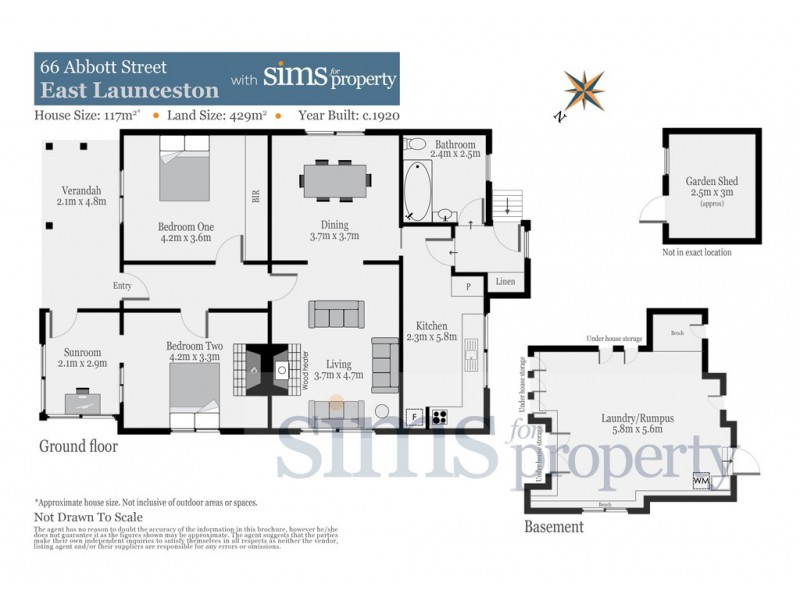 66 Abbott Street, East Launceston TAS 7250 Floorplan