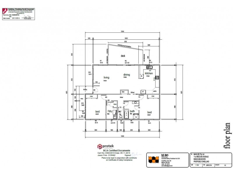 9a Weedon Avenue, South Launceston TAS 7249 Floorplan