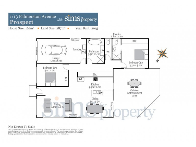 1/13 Palmerston Avenue, Prospect TAS 7250 Floorplan