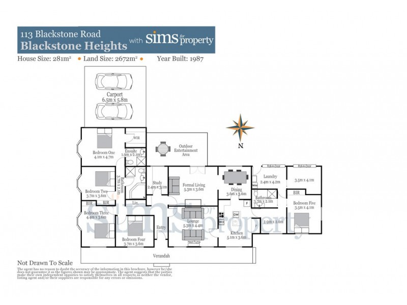 113 Blackstone Road, Blackstone Heights TAS 7250 Floorplan