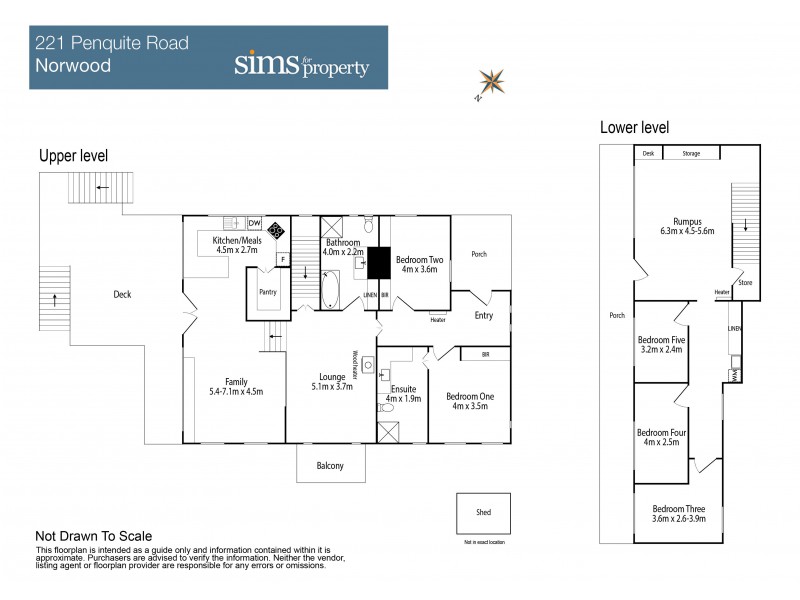 219-221 Penquite Road, Norwood TAS 7250 Floorplan