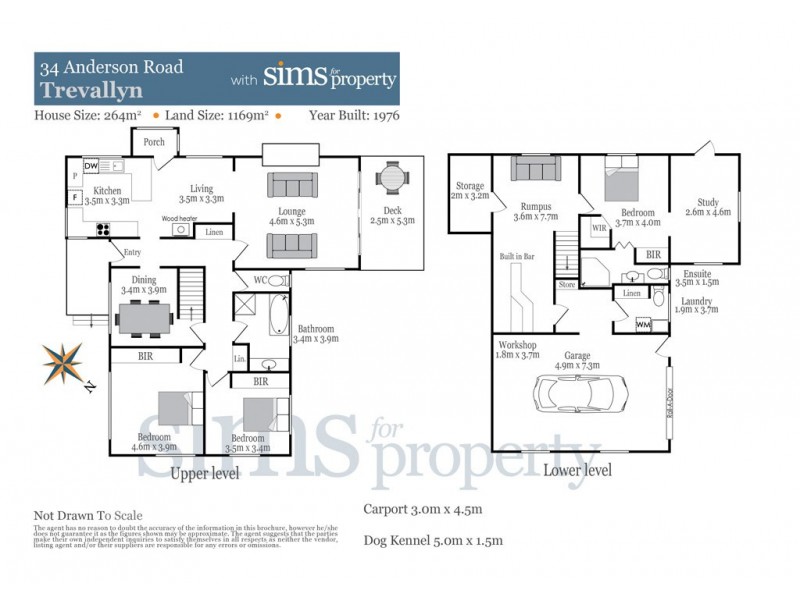 34 Anderson Road, Trevallyn TAS 7250 Floorplan