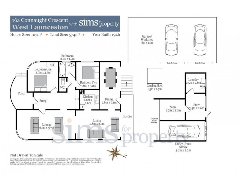 16A Connaught Crescent, West Launceston TAS 7250 Floorplan