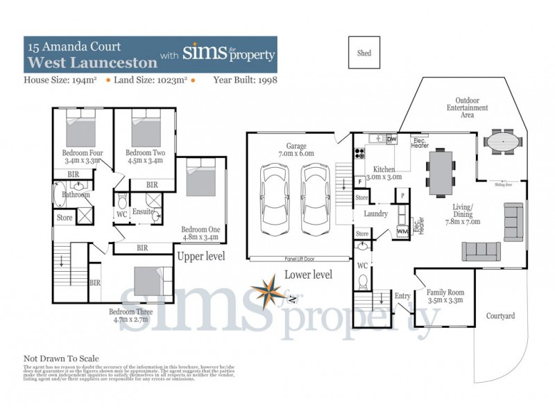 15 Amanda Court, West Launceston TAS 7250 Floorplan