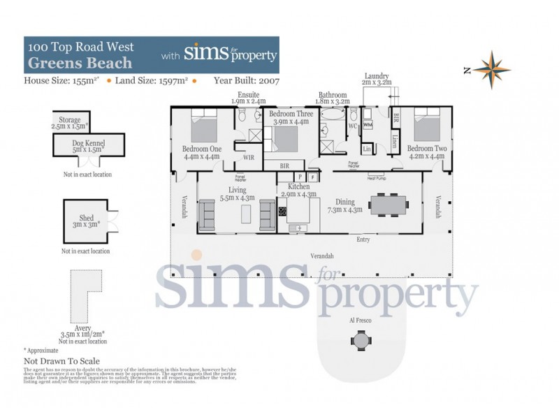Lot 1 Top Road W, Greens Beach TAS 7270 Floorplan
