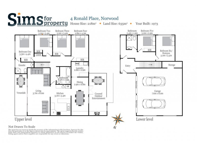 4 Ronald Place, Norwood TAS 7250 Floorplan