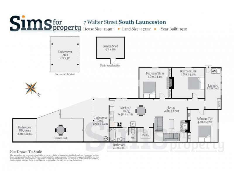 7 Walter Street, South Launceston TAS 7249 Floorplan