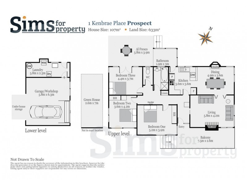 1 Kenbrae Place, Prospect TAS 7250 Floorplan