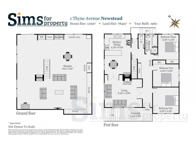 1 Thyne Avenue, Newstead TAS 7250 Floorplan