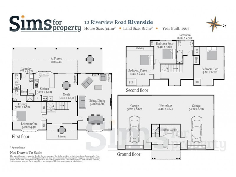 12 Riverview Road, Riverside TAS 7250 Floorplan