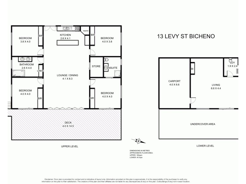 13 Levy Street, Bicheno TAS 7215 Floorplan