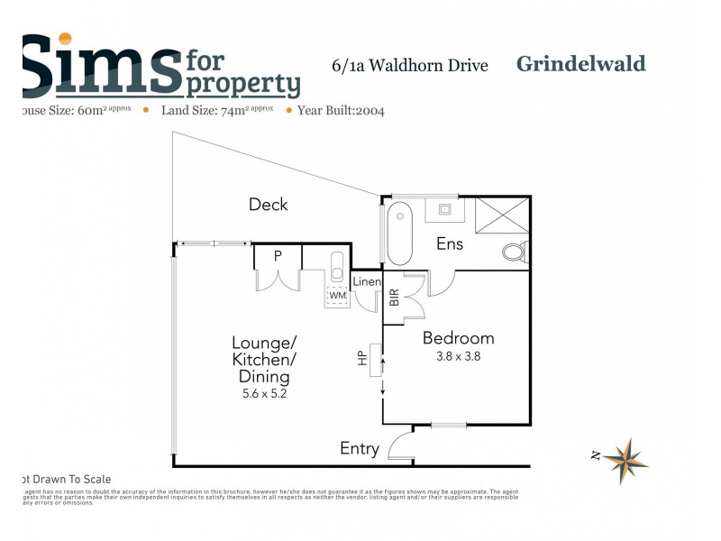 6/1a Waldhorn Drive, Grindelwald TAS 7277 Floorplan