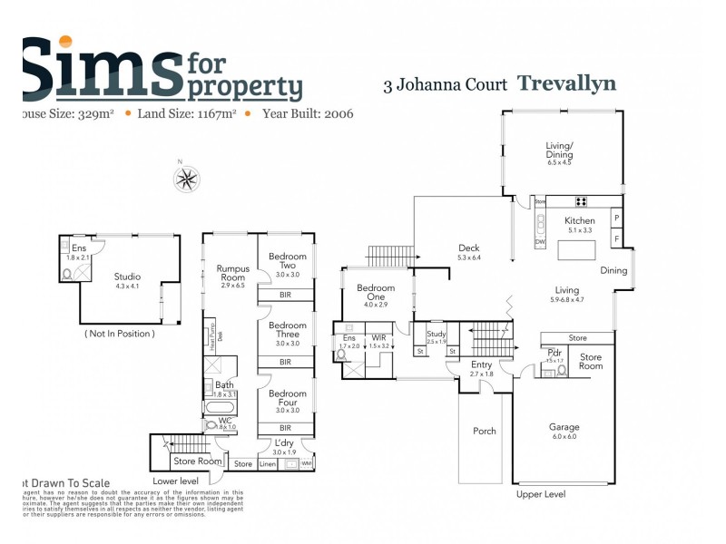 3 Johanna Court, Trevallyn TAS 7250 Floorplan