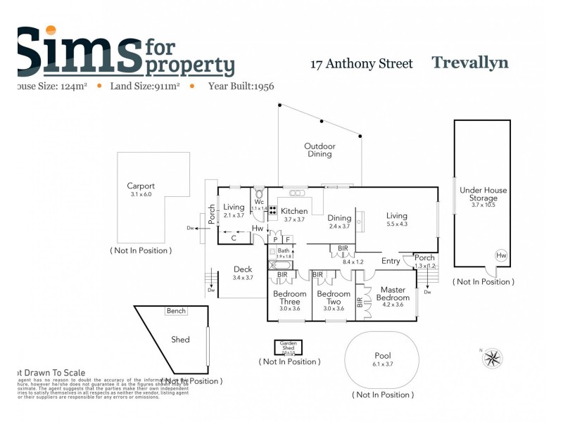 17 Anthony Street, Trevallyn TAS 7250 Floorplan