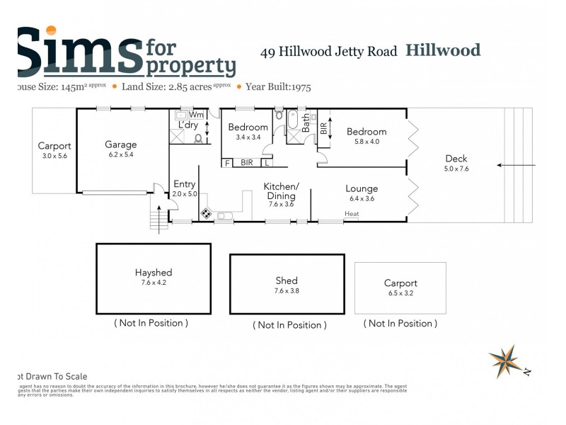 49 Hillwood Jetty Road, Hillwood TAS 7252 Floorplan
