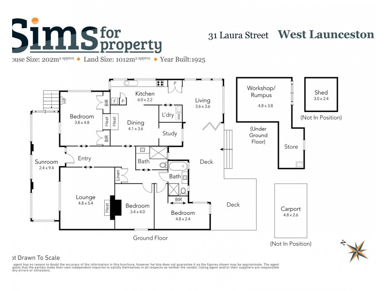 31 Laura Street, West Launceston TAS 7250 Floorplan