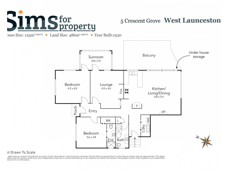 5 Crescent Grove, West Launceston TAS 7250 Floorplan