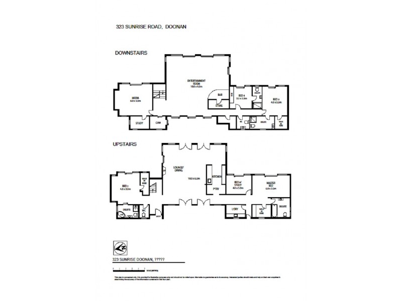 323 Sunrise Road, Doonan QLD 4562 Floorplan
