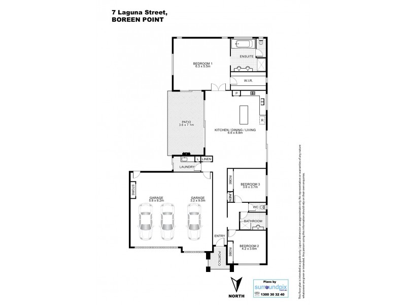 7 Laguna Street, Boreen Point QLD 4565 Floorplan