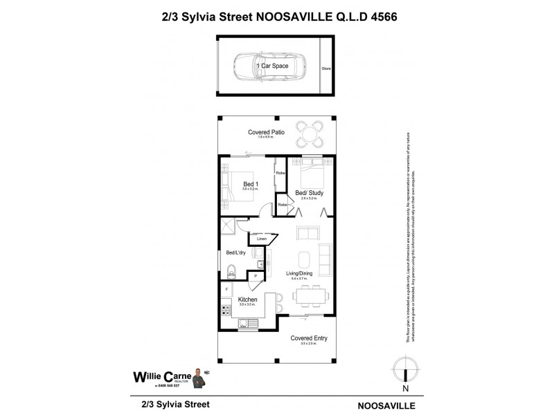 2/3 Sylvia Street, Noosaville QLD 4566 Floorplan