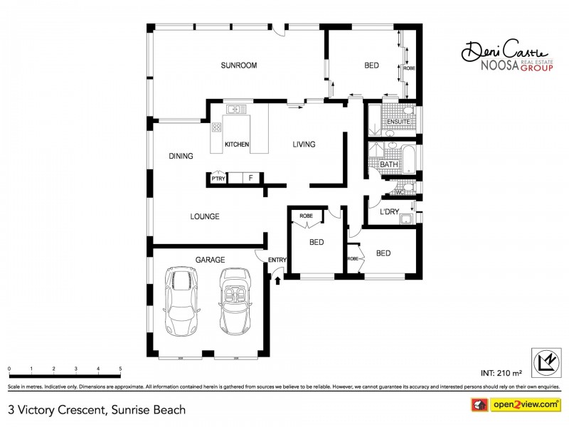 3 Victory Crescent, Sunrise Beach QLD 4567 Floorplan