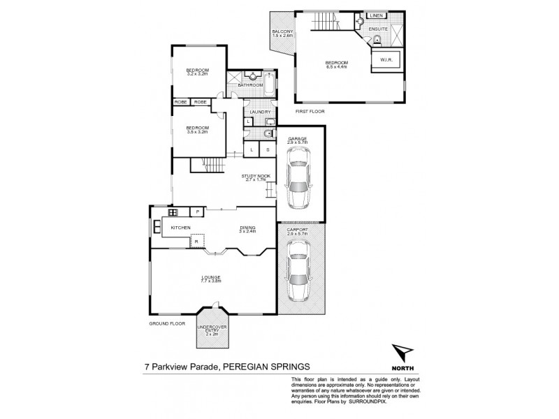 7 Parkview Parade, Peregian Springs QLD 4573 Floorplan