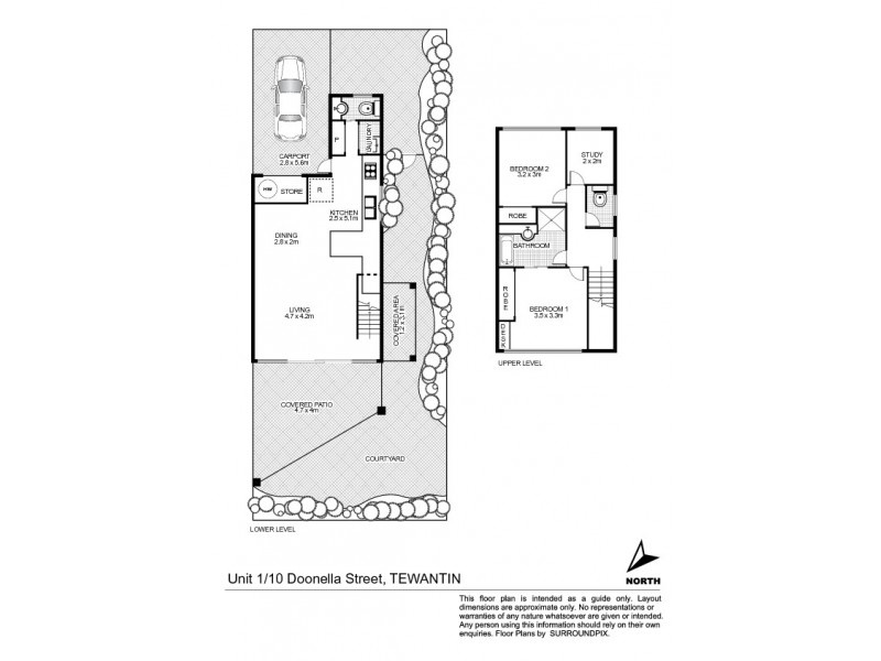 1/10 Doonella Street, Tewantin QLD 4565 Floorplan