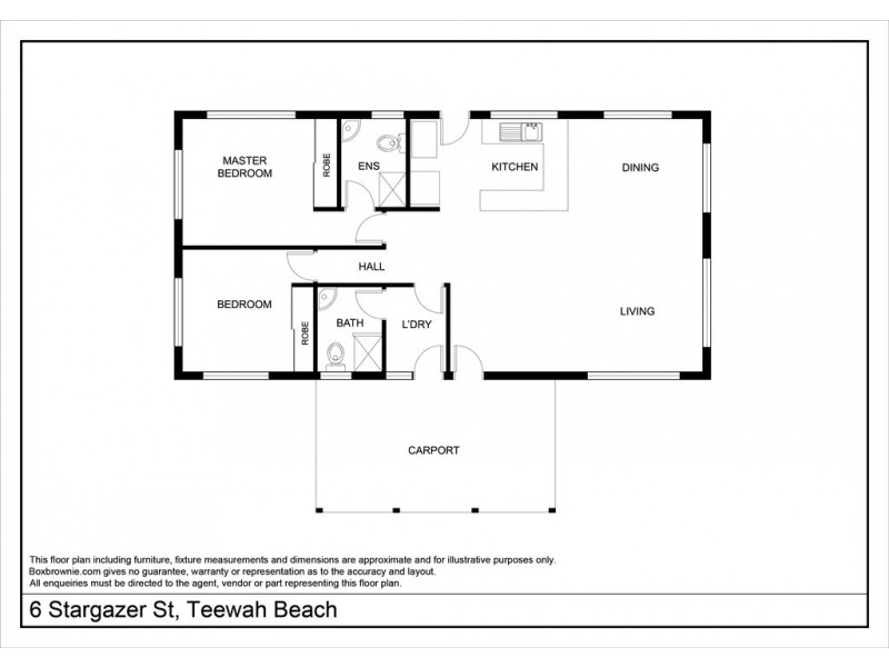 6 Stargazer Street, Noosa North Shore QLD 4565 Floorplan