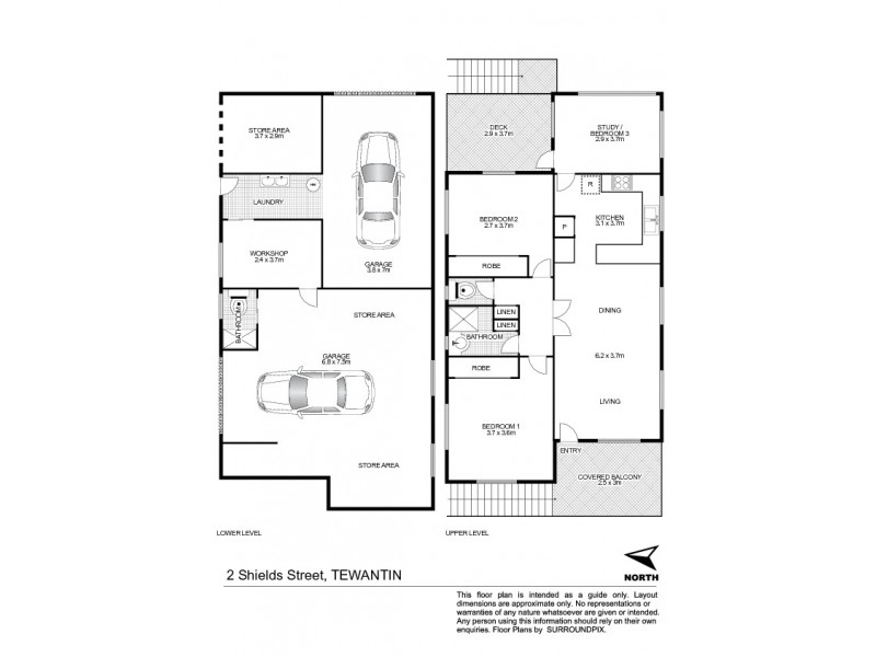 2 Shields Street, Tewantin QLD 4565 Floorplan