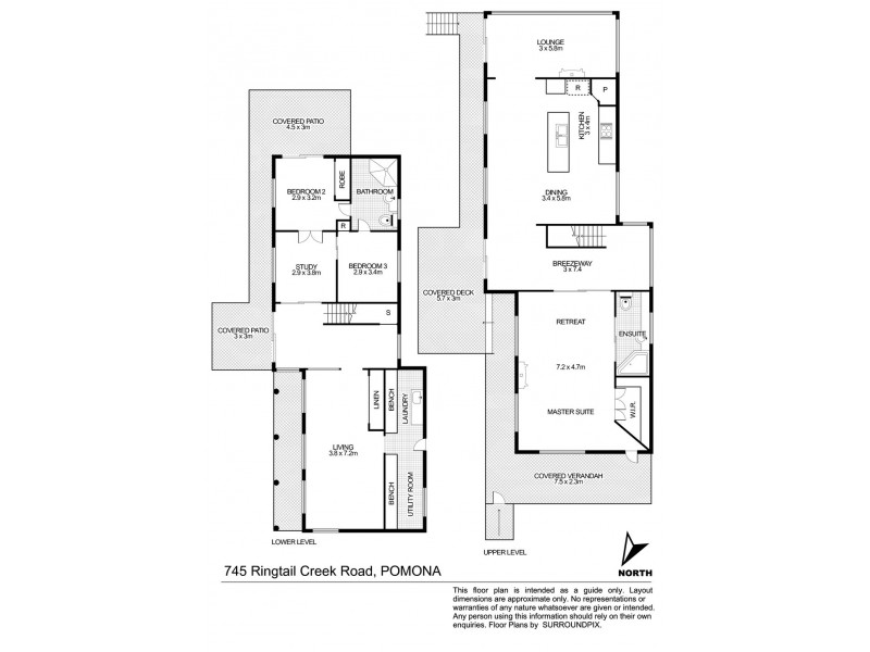 745 Ringtail Creek Road, Pomona QLD 4568 Floorplan