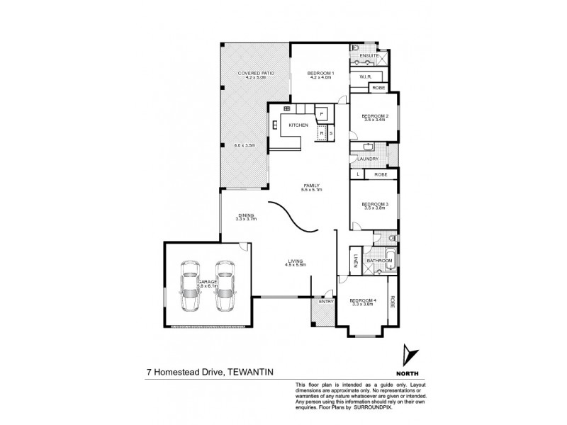 7 Homestead Drive, Tewantin QLD 4565 Floorplan