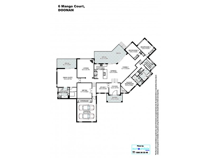 6 Mango Court, Doonan QLD 4562 Floorplan