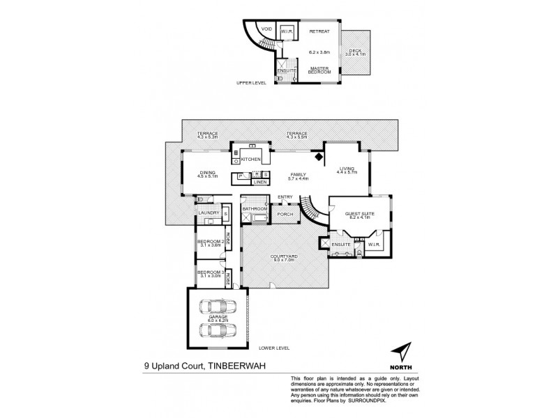 9 Upland Ct, Tinbeerwah QLD 4563 Floorplan