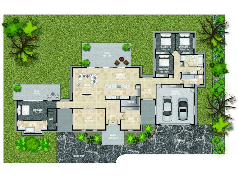 101 Silverwood Drive, Cooroibah QLD 4565 Floorplan