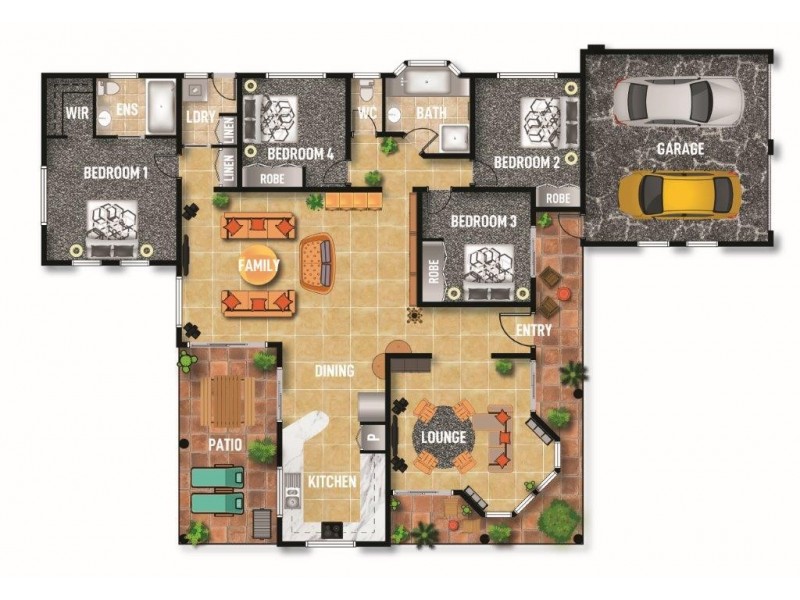 52 Silverwood Drive, Cooroibah QLD 4565 Floorplan